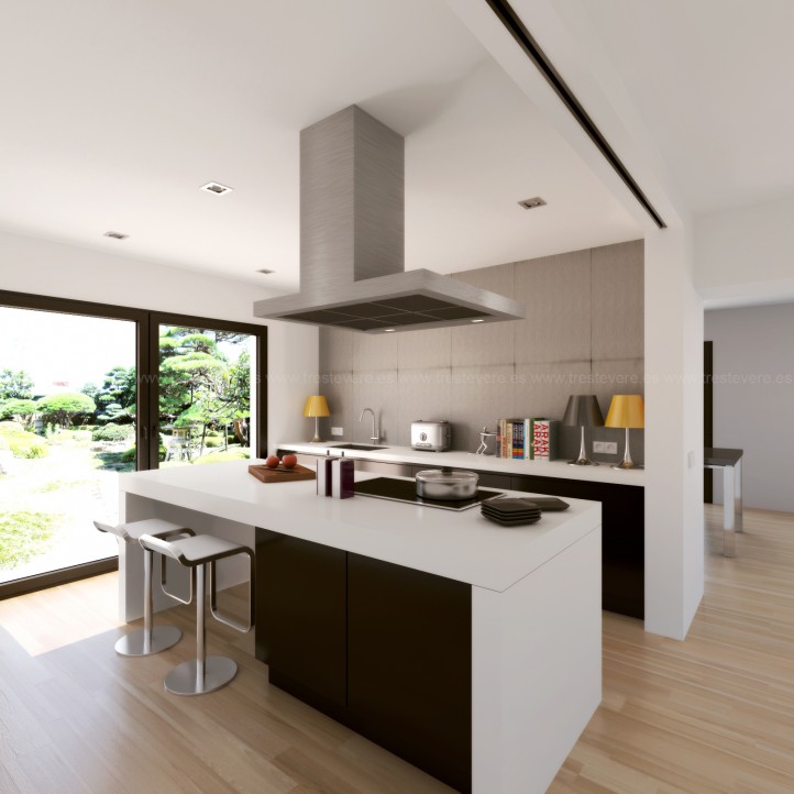 Cocinas Trestévere Infografia 3D
